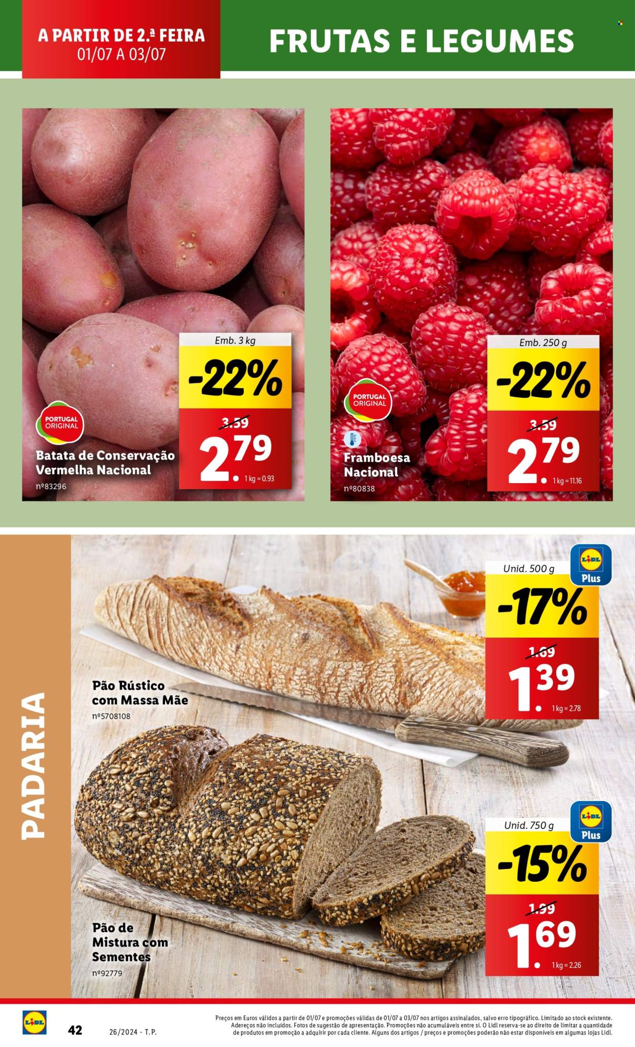 Folheto Lidl - 27.6.2024 - 3.7.2024. Página 42