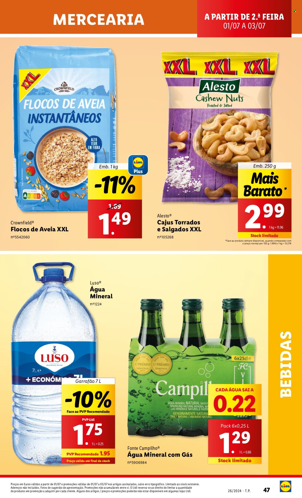 Folheto Lidl - 27.6.2024 - 3.7.2024. Página 47