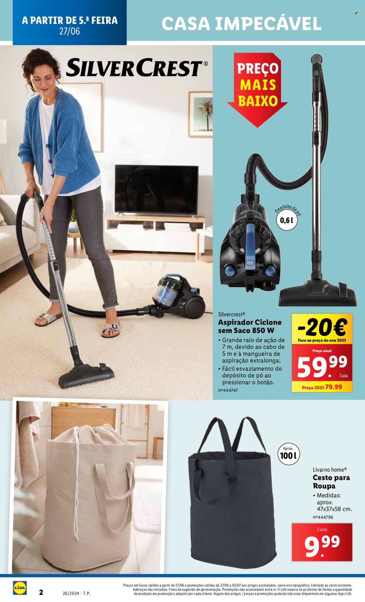 Folheto Lidl - 27.6.2024 - 3.7.2024. Página 50