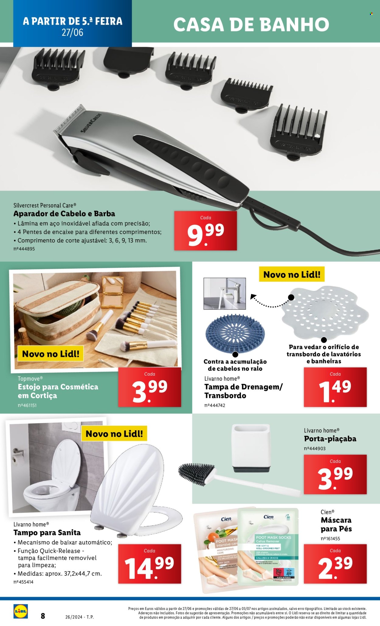 Folheto Lidl - 27.6.2024 - 3.7.2024. Página 56