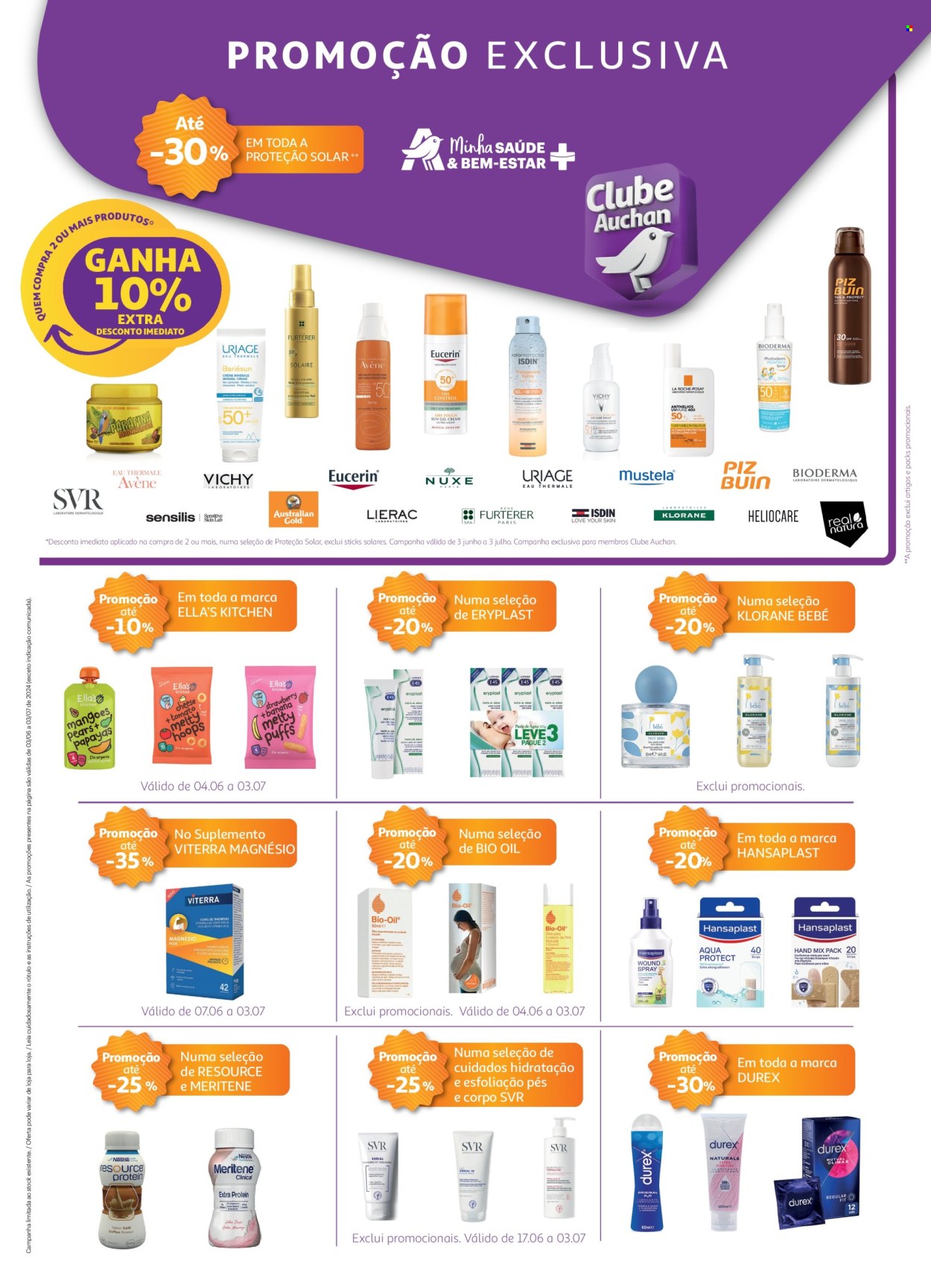 Folheto Auchan - 3.6.2024 - 3.7.2024. Página 68