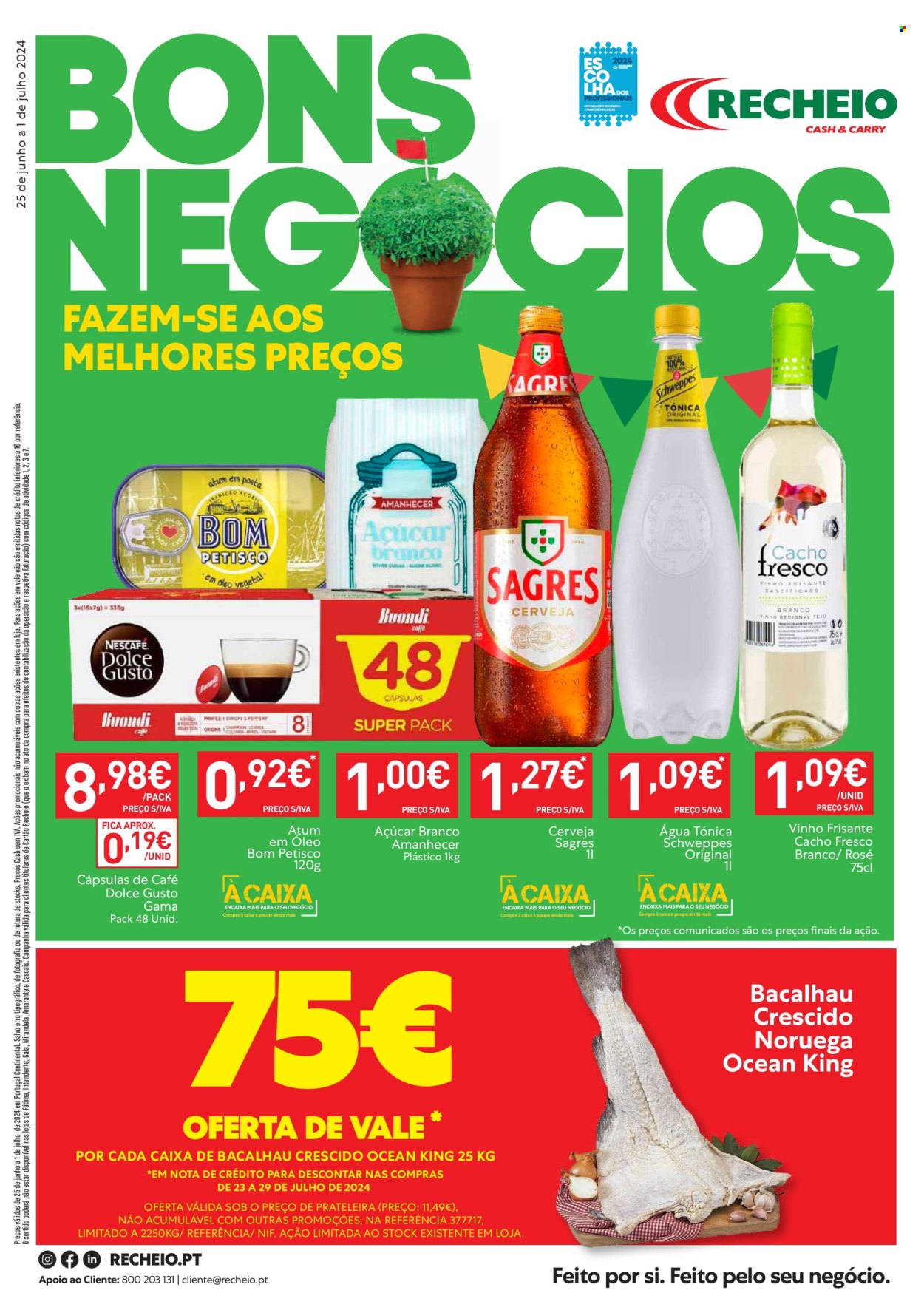 Folheto Recheio - 25.6.2024 - 1.7.2024. Página 1