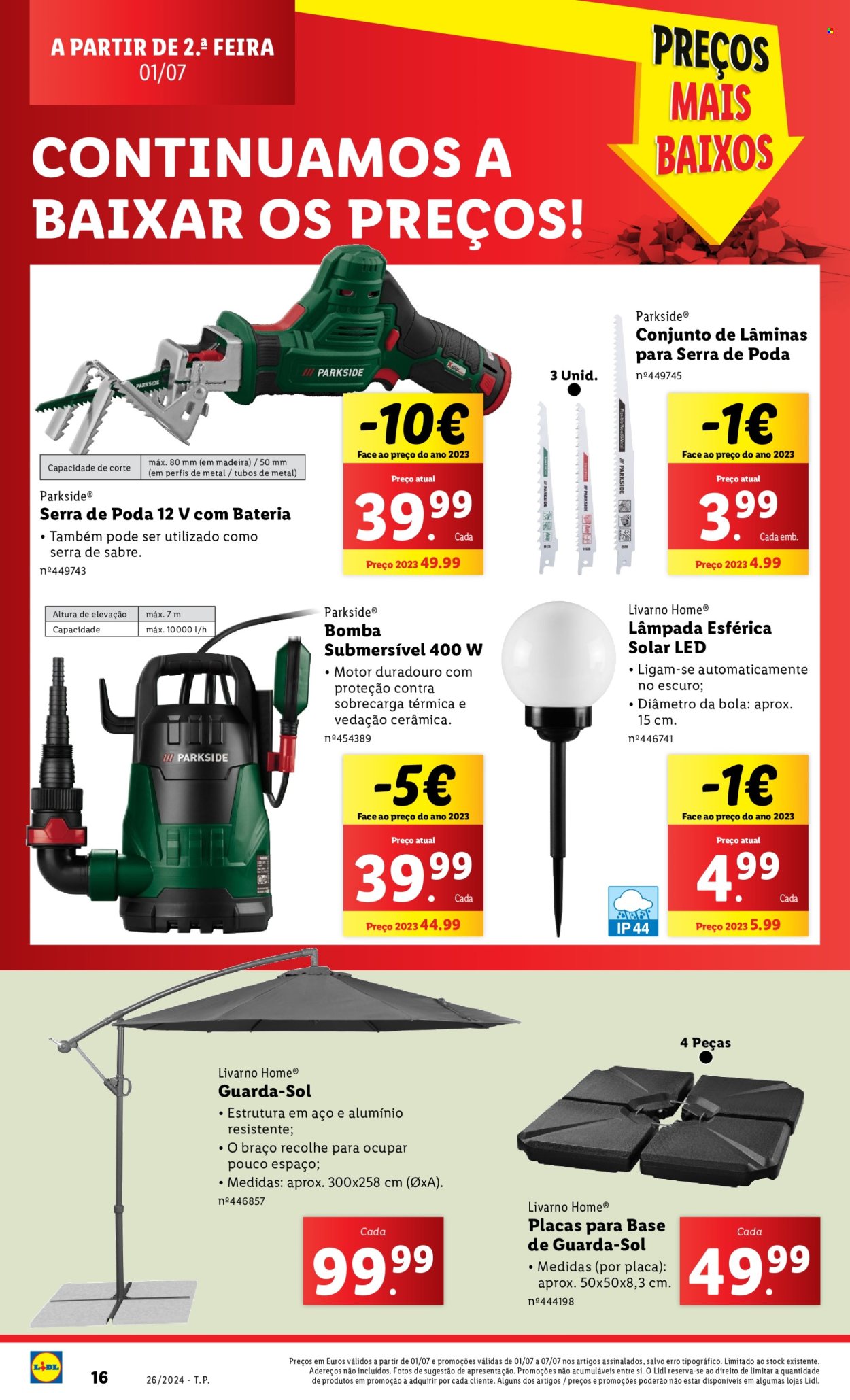 Folheto Lidl - 27.6.2024 - 3.7.2024. Página 16