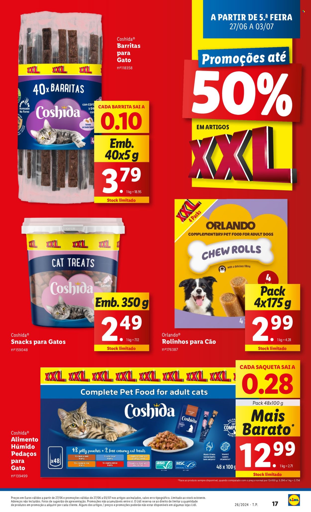 Folheto Lidl - 27.6.2024 - 3.7.2024. Página 39