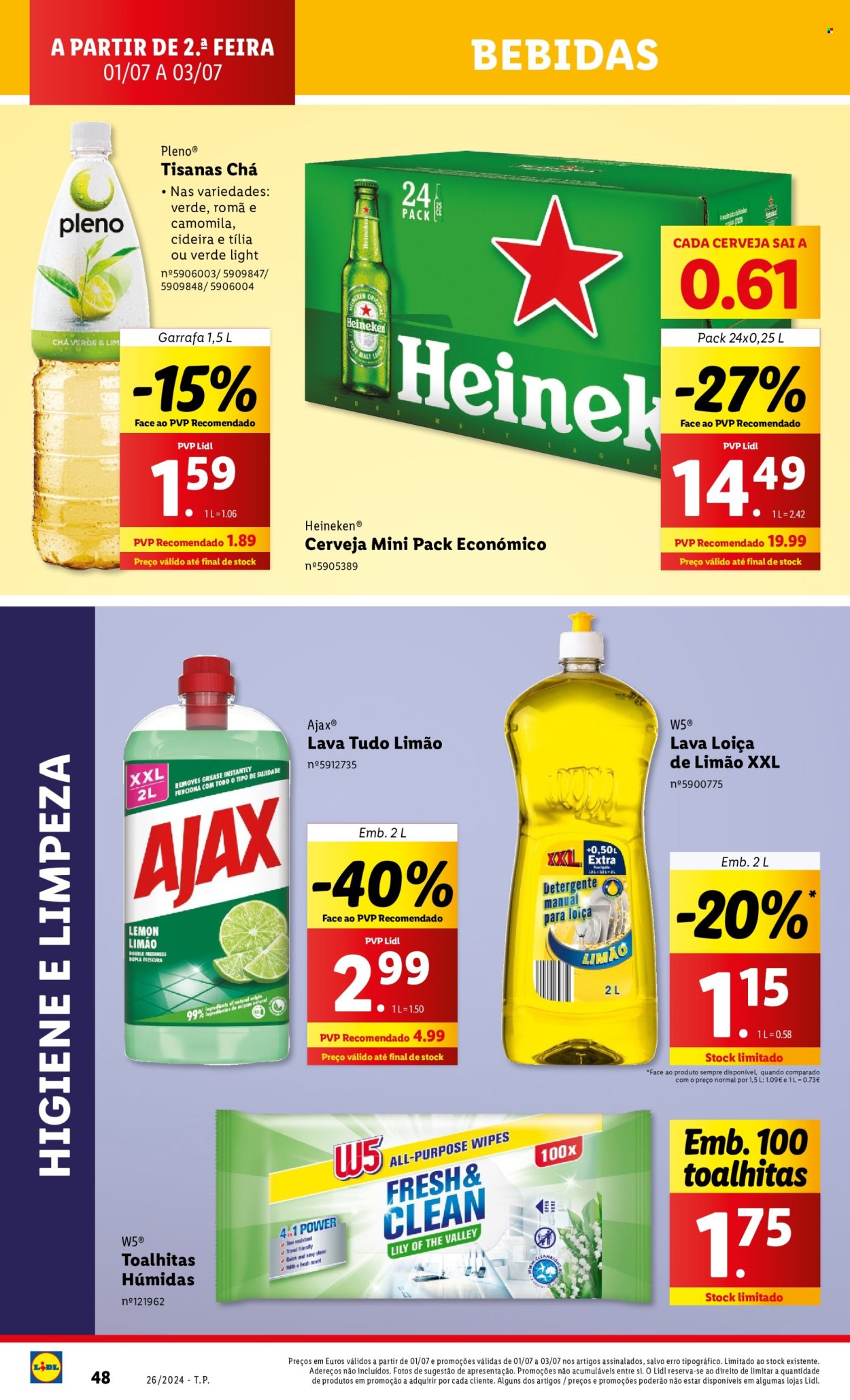 Folheto Lidl - 27.6.2024 - 3.7.2024. Página 70