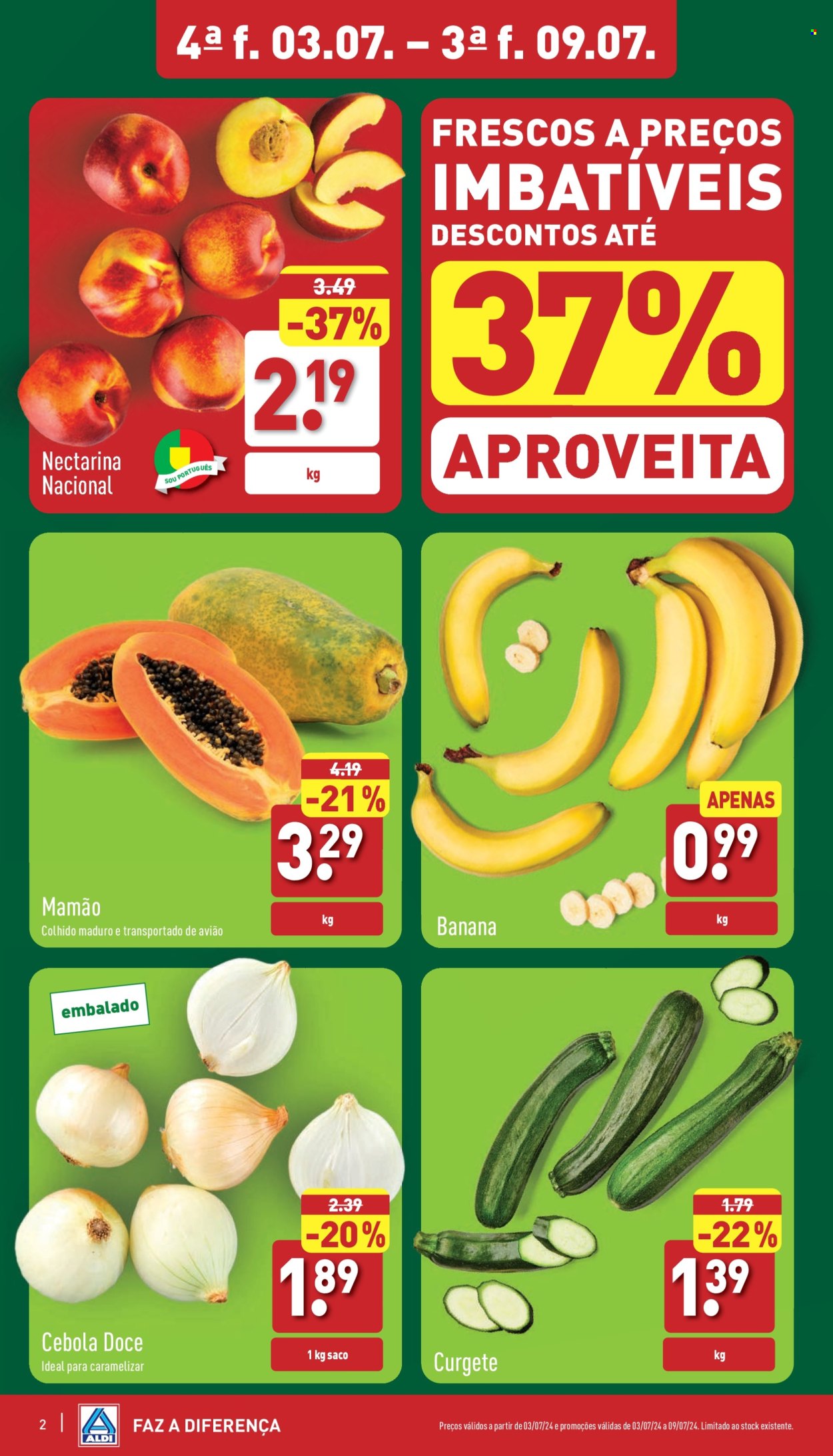 Folheto Aldi - 3.7.2024 - 9.7.2024. Página 2