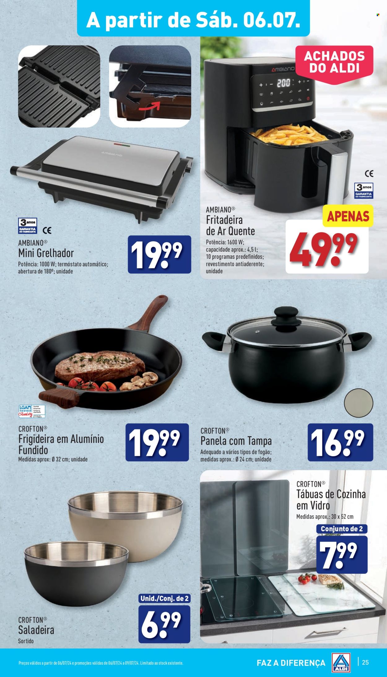 Folheto Aldi - 3.7.2024 - 9.7.2024. Página 25