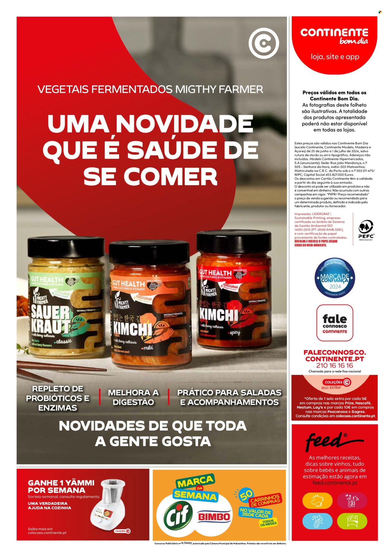Folheto Continente Bom Dia - 25.6.2024 - 1.7.2024. Página 24