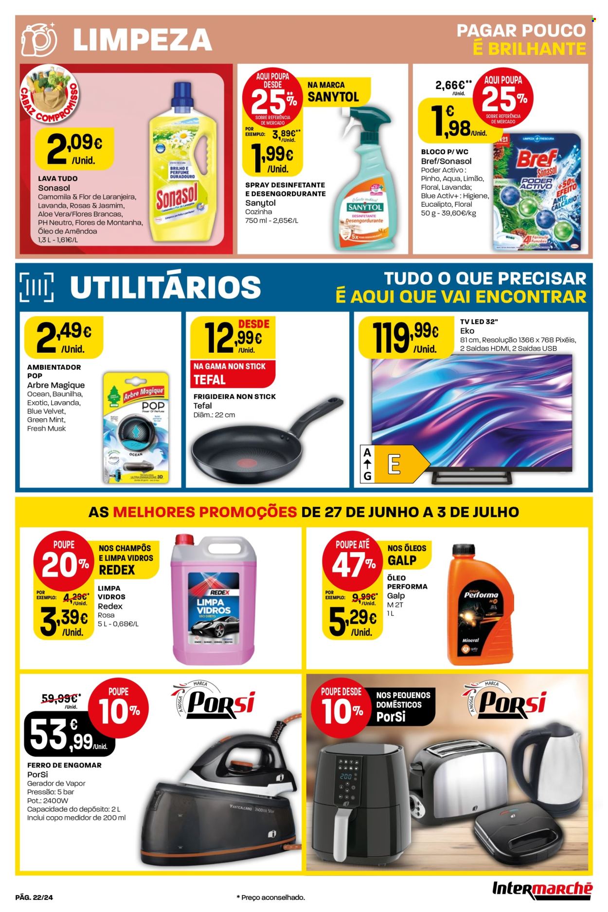 Folheto Intermarché - 27.6.2024 - 3.7.2024. Página 22