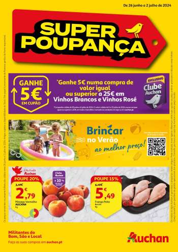 Folheto Auchan - 26.6.2024 - 2.7.2024.