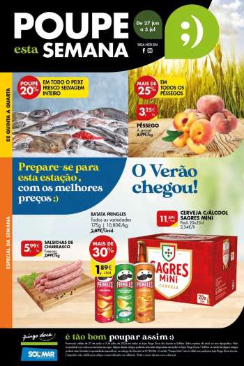 Folheto Pingo Doce - 27.6.2024 - 3.7.2024.