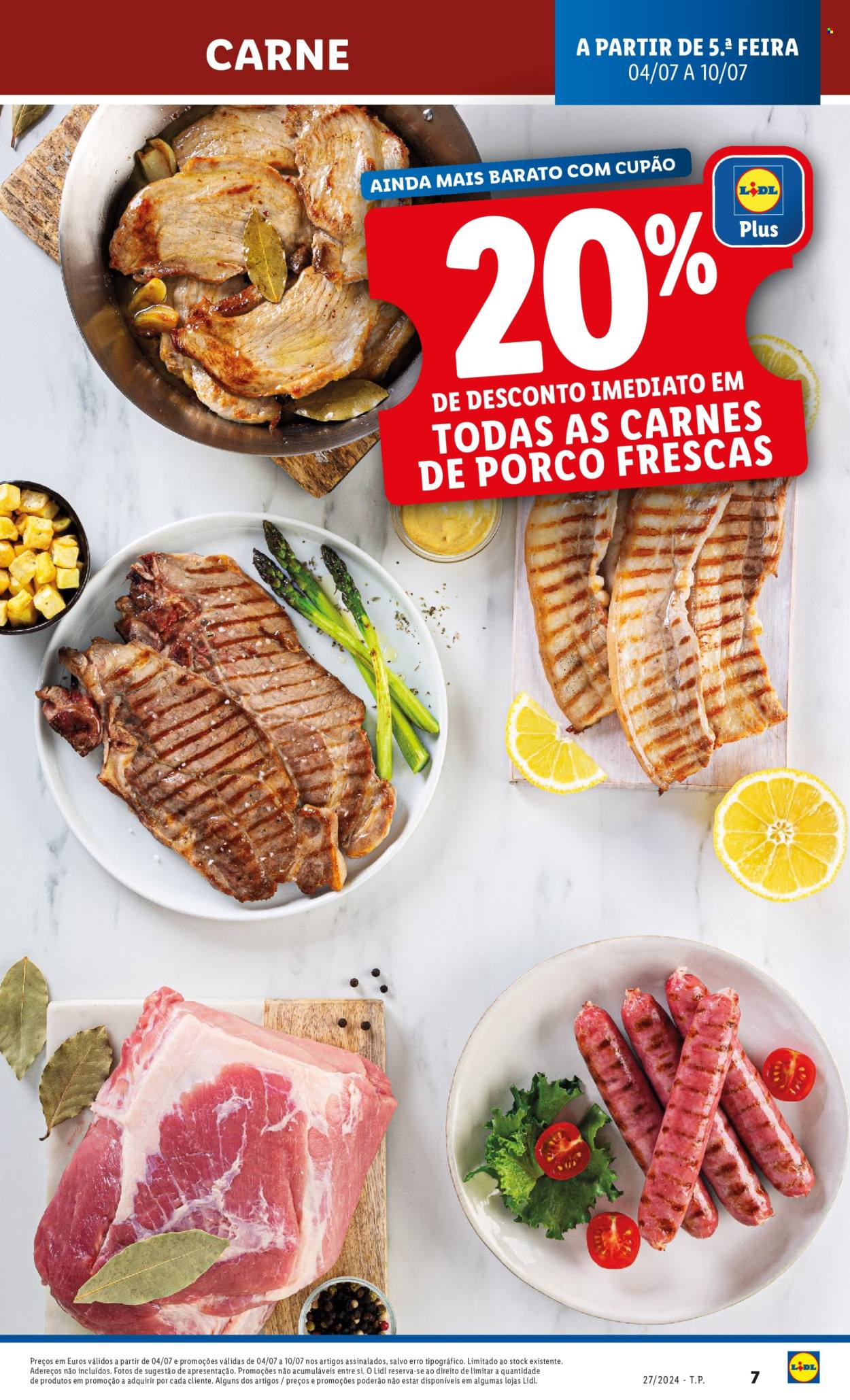 Folheto Lidl - 4.7.2024 - 10.7.2024. Página 7
