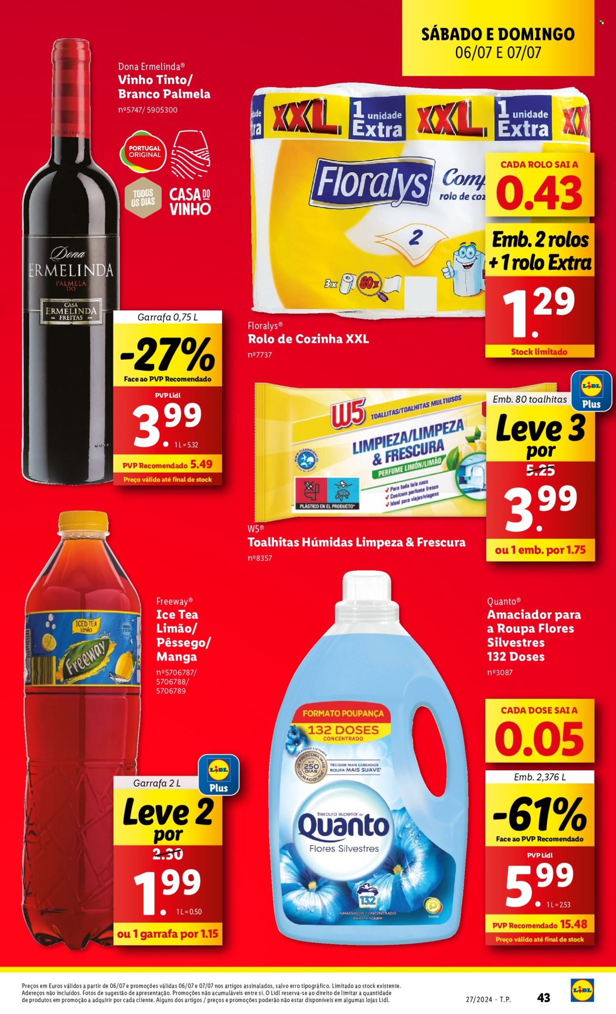 Folheto Lidl - 4.7.2024 - 10.7.2024. Página 43