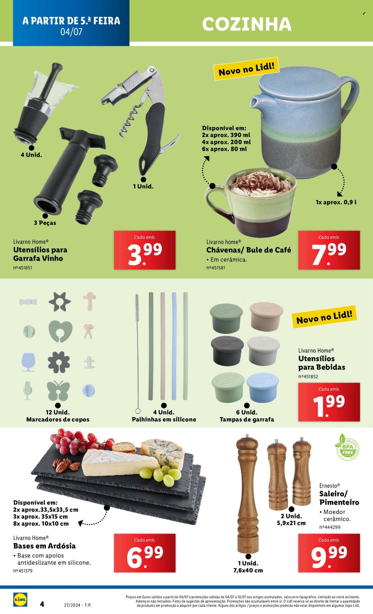 Folheto Lidl - 4.7.2024 - 10.7.2024. Página 4