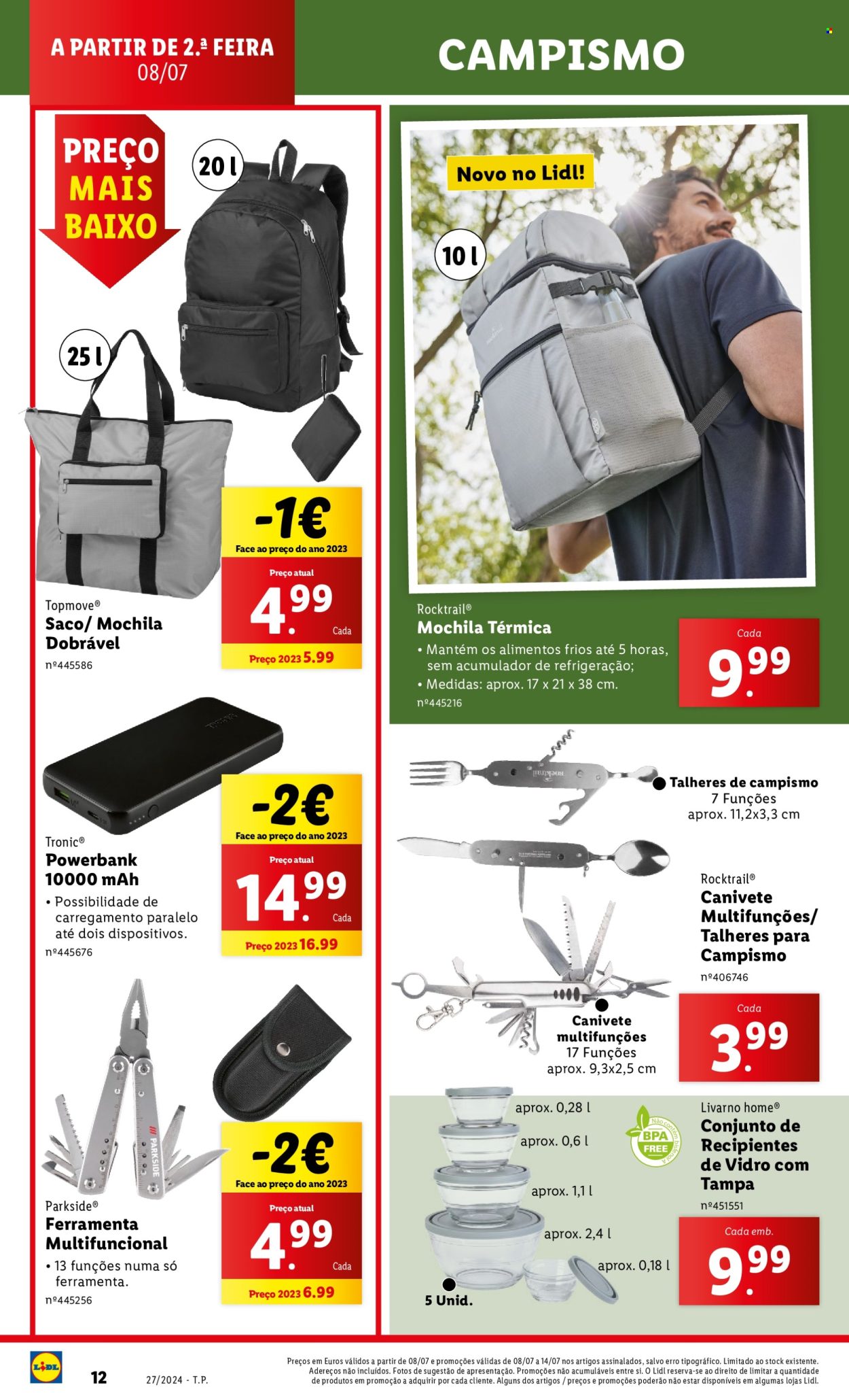 Folheto Lidl - 4.7.2024 - 10.7.2024. Página 12