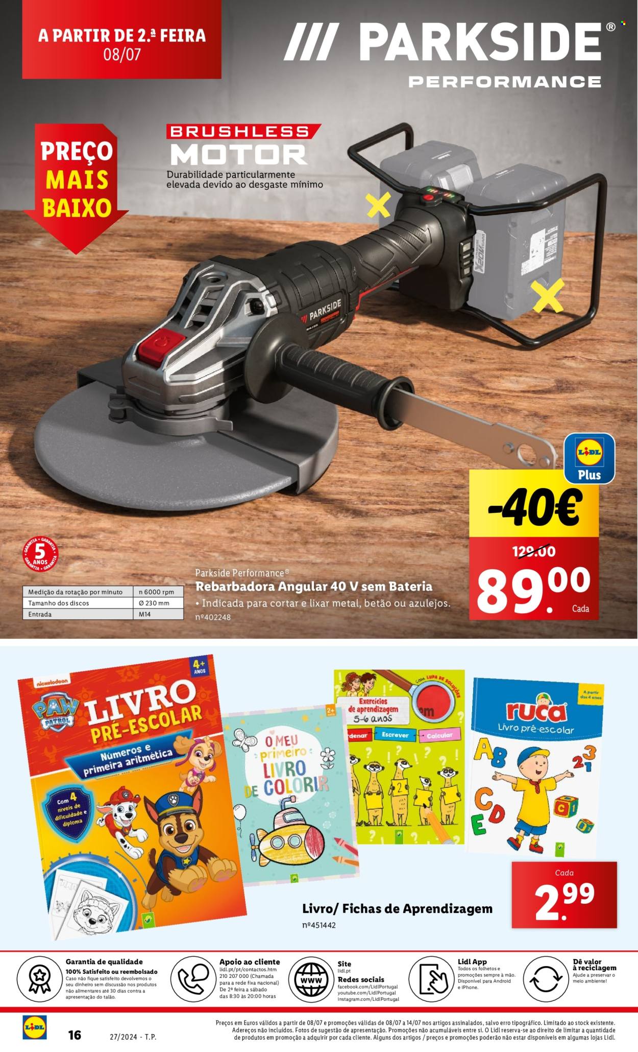 Folheto Lidl - 4.7.2024 - 10.7.2024. Página 16
