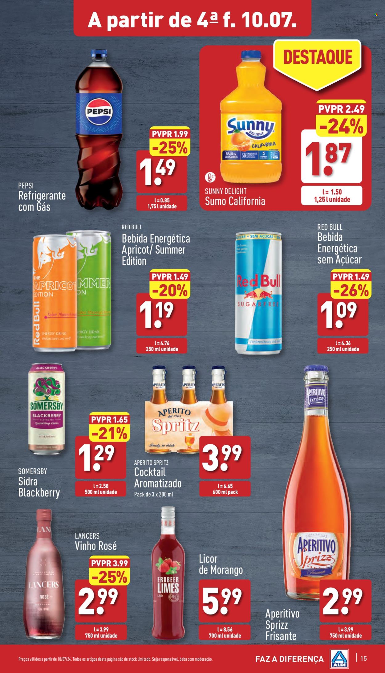 Folheto Aldi - 10.7.2024 - 16.7.2024. Página 15