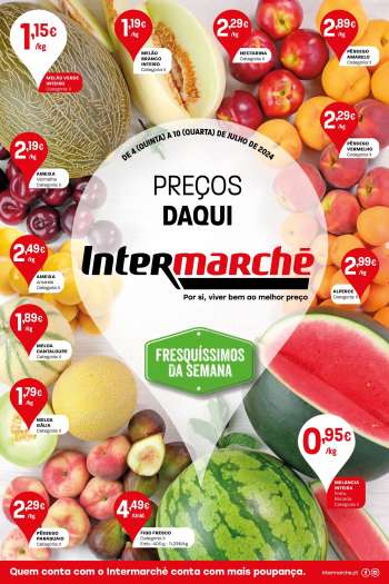 Folheto Intermarché - 4.7.2024 - 10.7.2024.