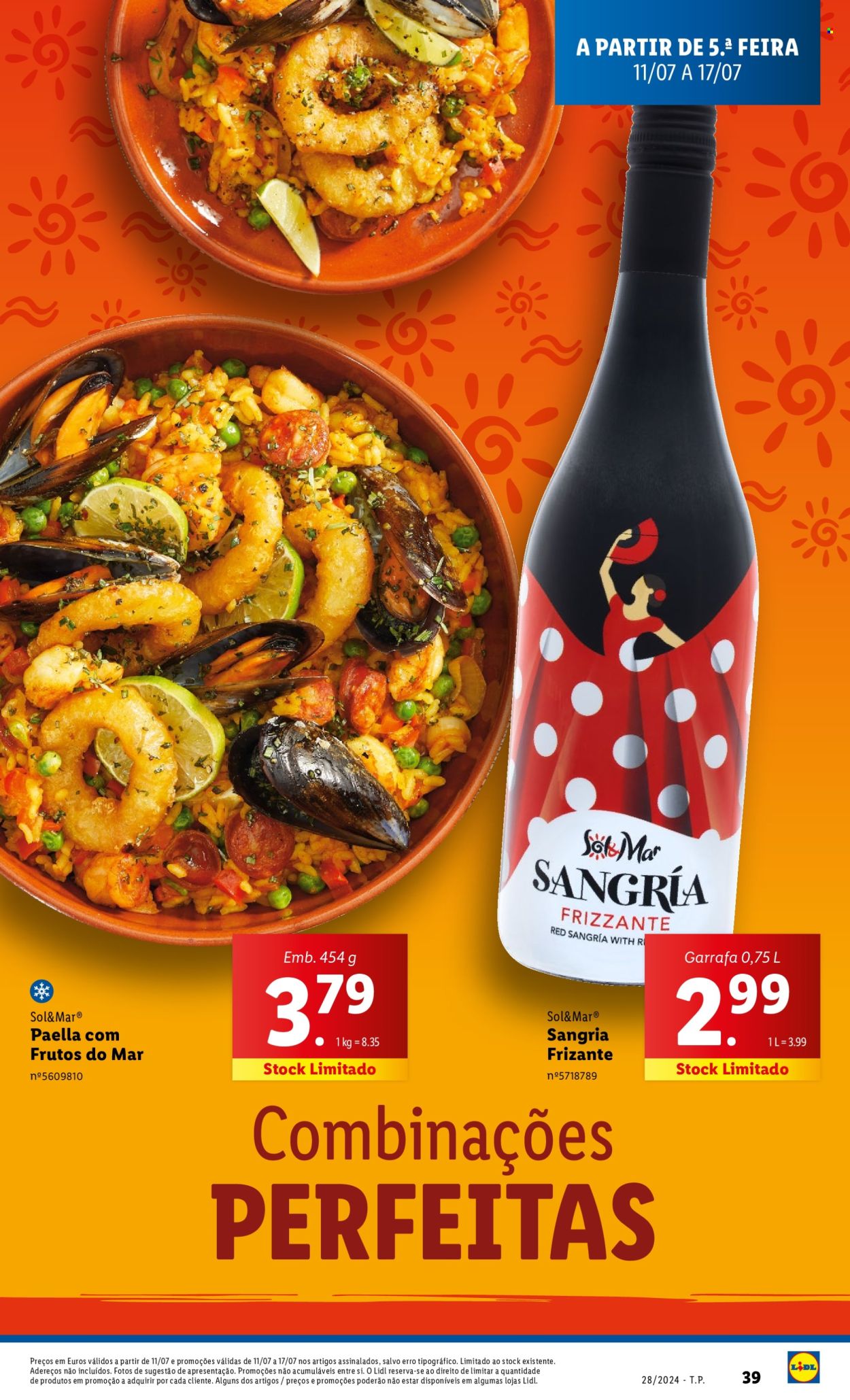 Folheto Lidl - 11.7.2024 - 17.7.2024. Página 39
