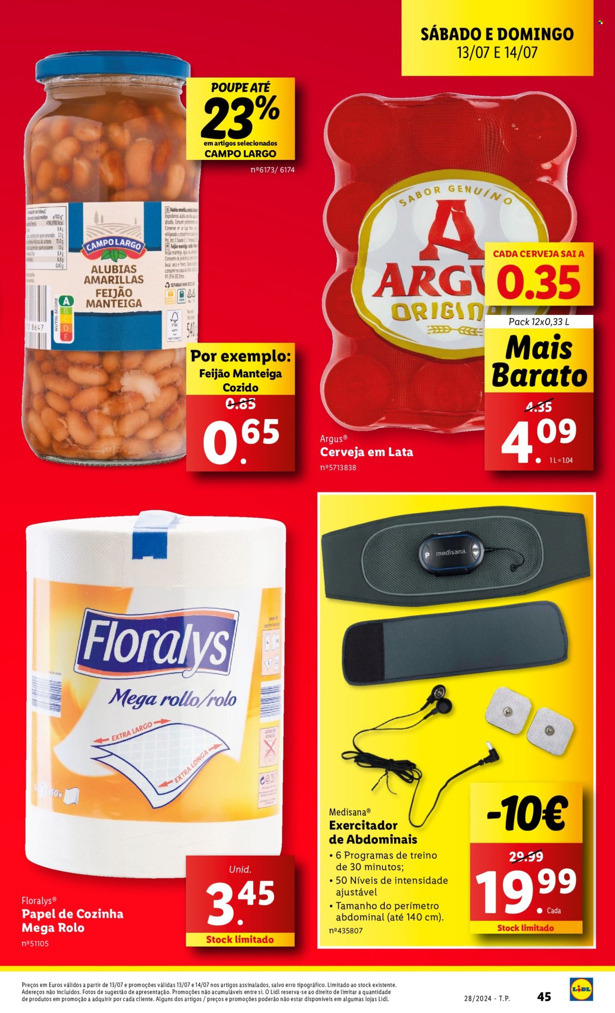Folheto Lidl - 11.7.2024 - 17.7.2024. Página 45