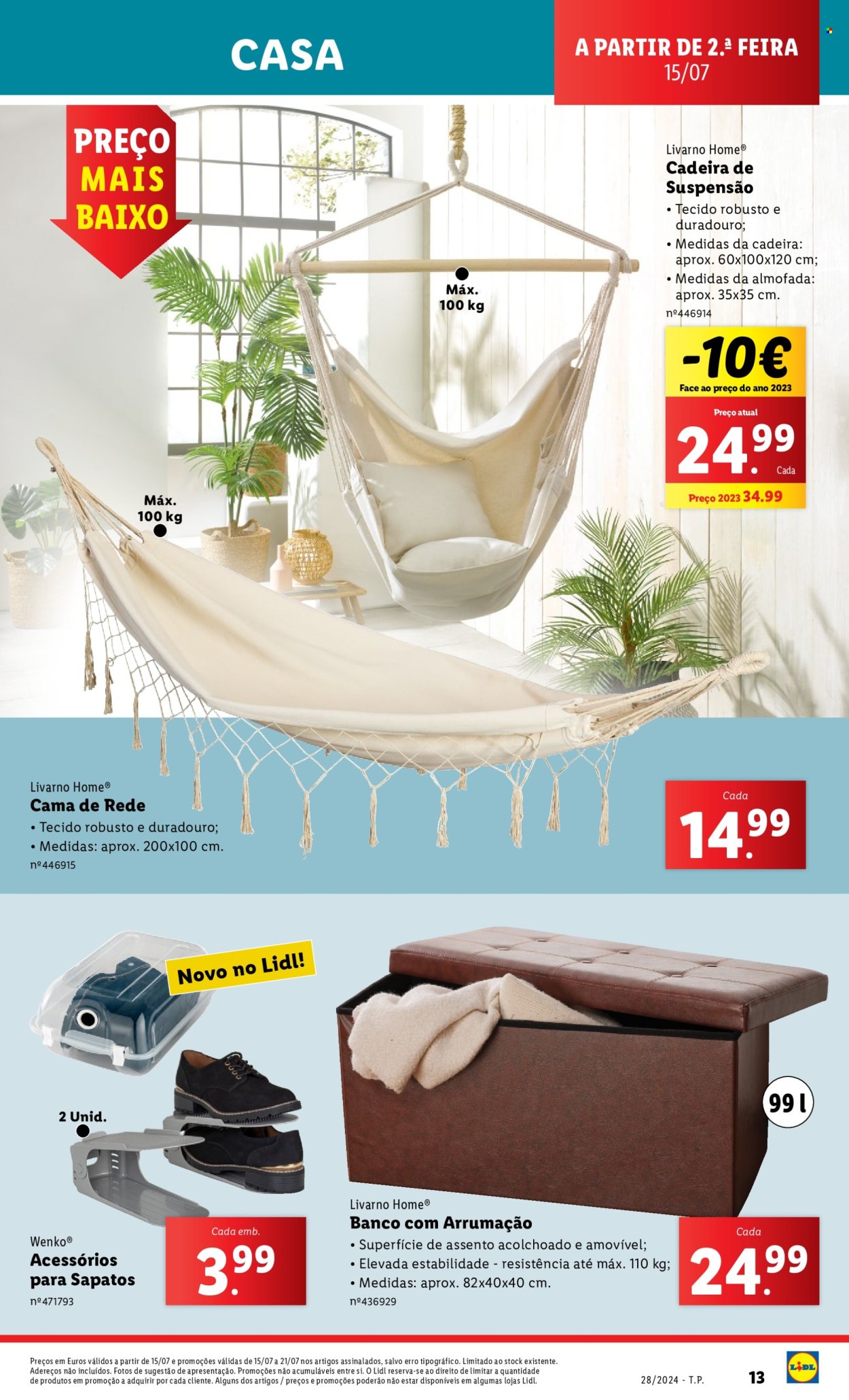 Folheto Lidl - 11.7.2024 - 17.7.2024. Página 13