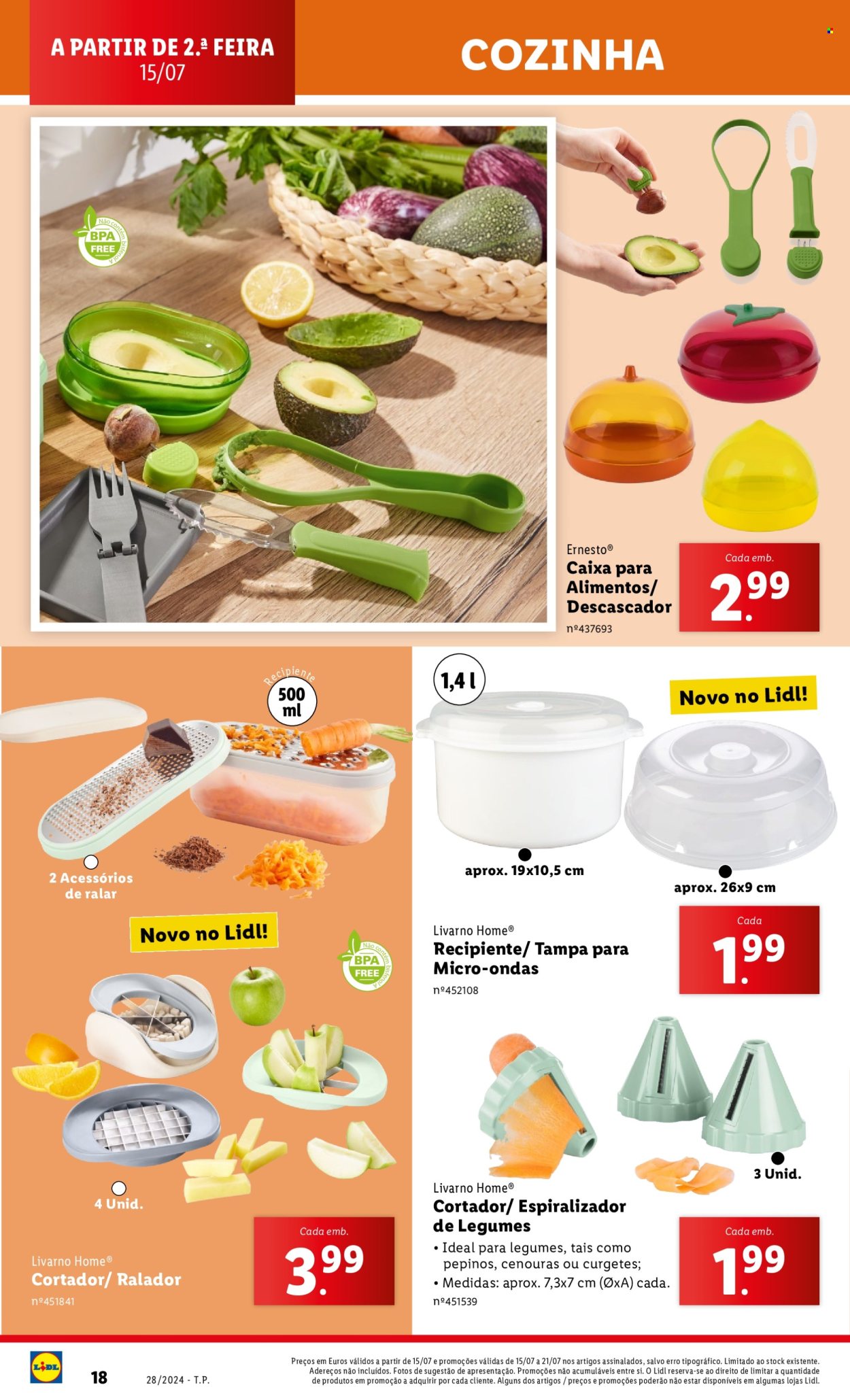 Folheto Lidl - 11.7.2024 - 17.7.2024. Página 18