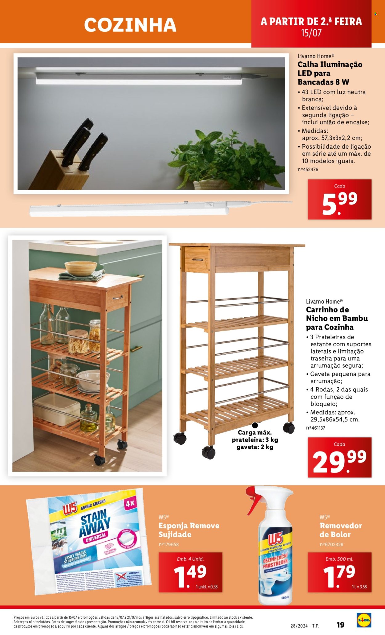 Folheto Lidl - 11.7.2024 - 17.7.2024. Página 19
