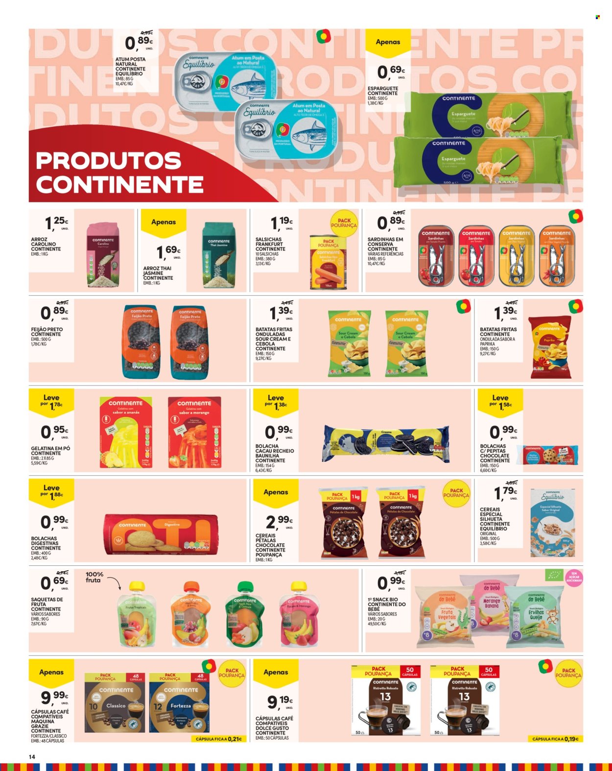 Folheto Continente Modelo - 9.7.2024 - 15.7.2024. Página 14