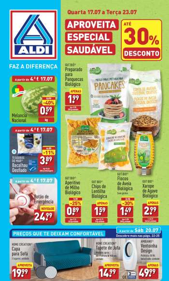 Folheto Aldi - 17.7.2024 - 23.7.2024.