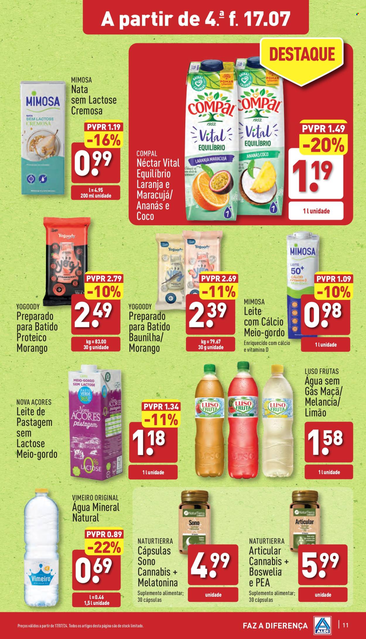 Folheto Aldi - 17.7.2024 - 23.7.2024. Página 11