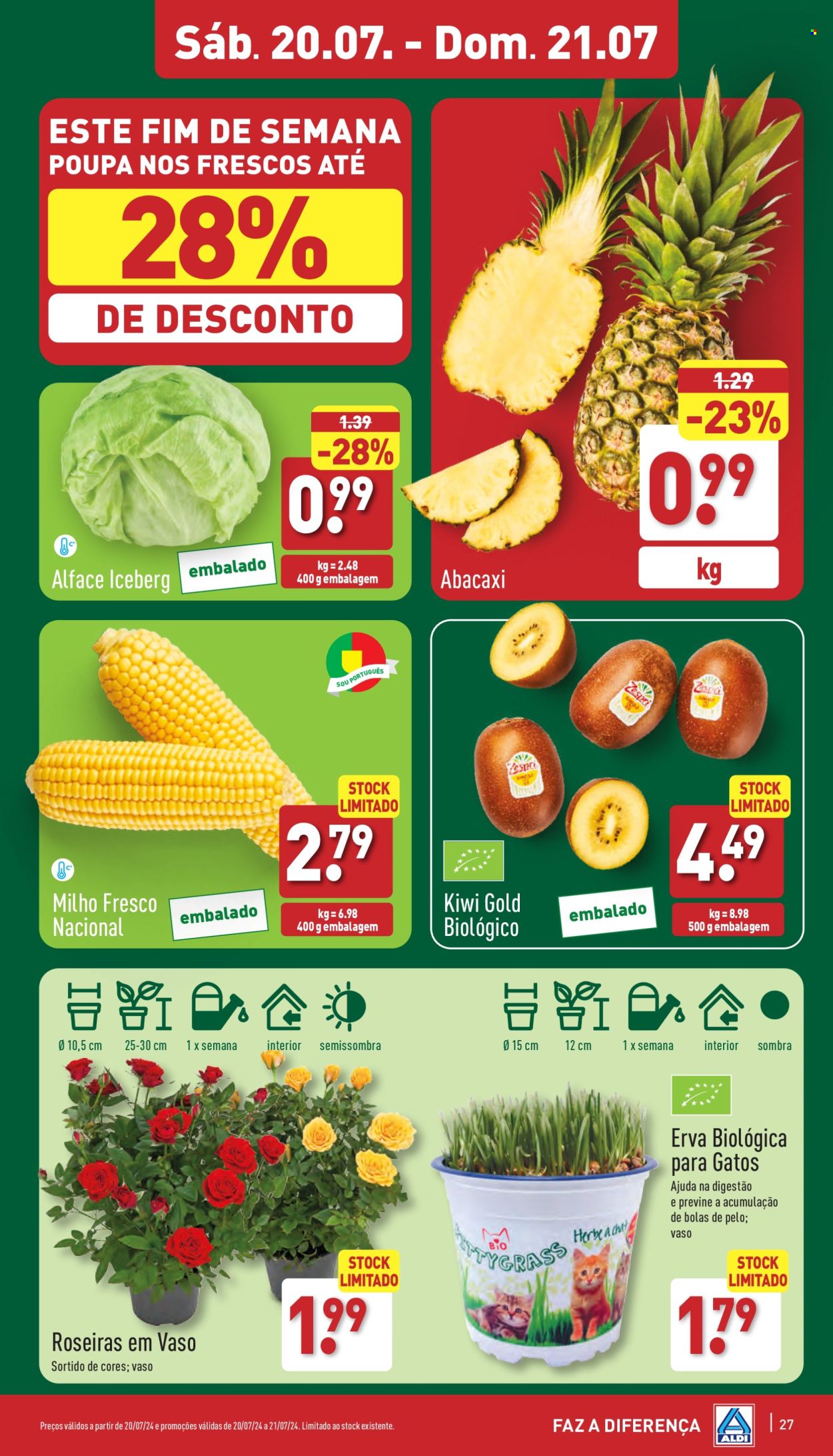Folheto Aldi - 17.7.2024 - 23.7.2024. Página 27
