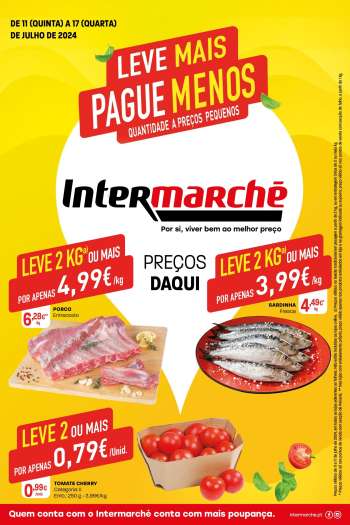 Folheto Intermarché - 11.7.2024 - 17.7.2024.