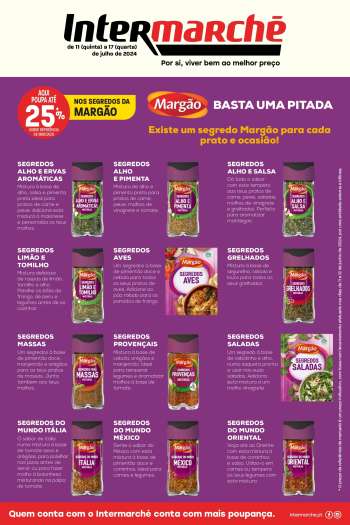 Folheto Intermarché - 11.7.2024 - 17.7.2024.