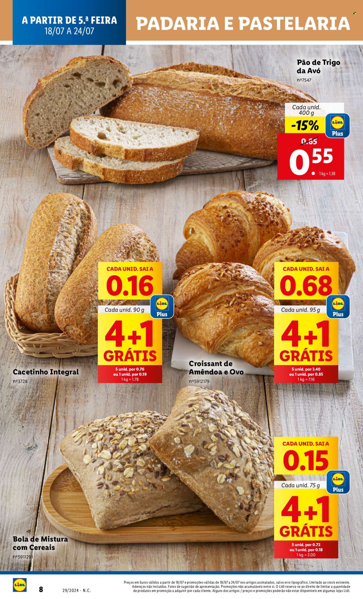 Folheto Lidl - 18.7.2024 - 24.7.2024. Página 8