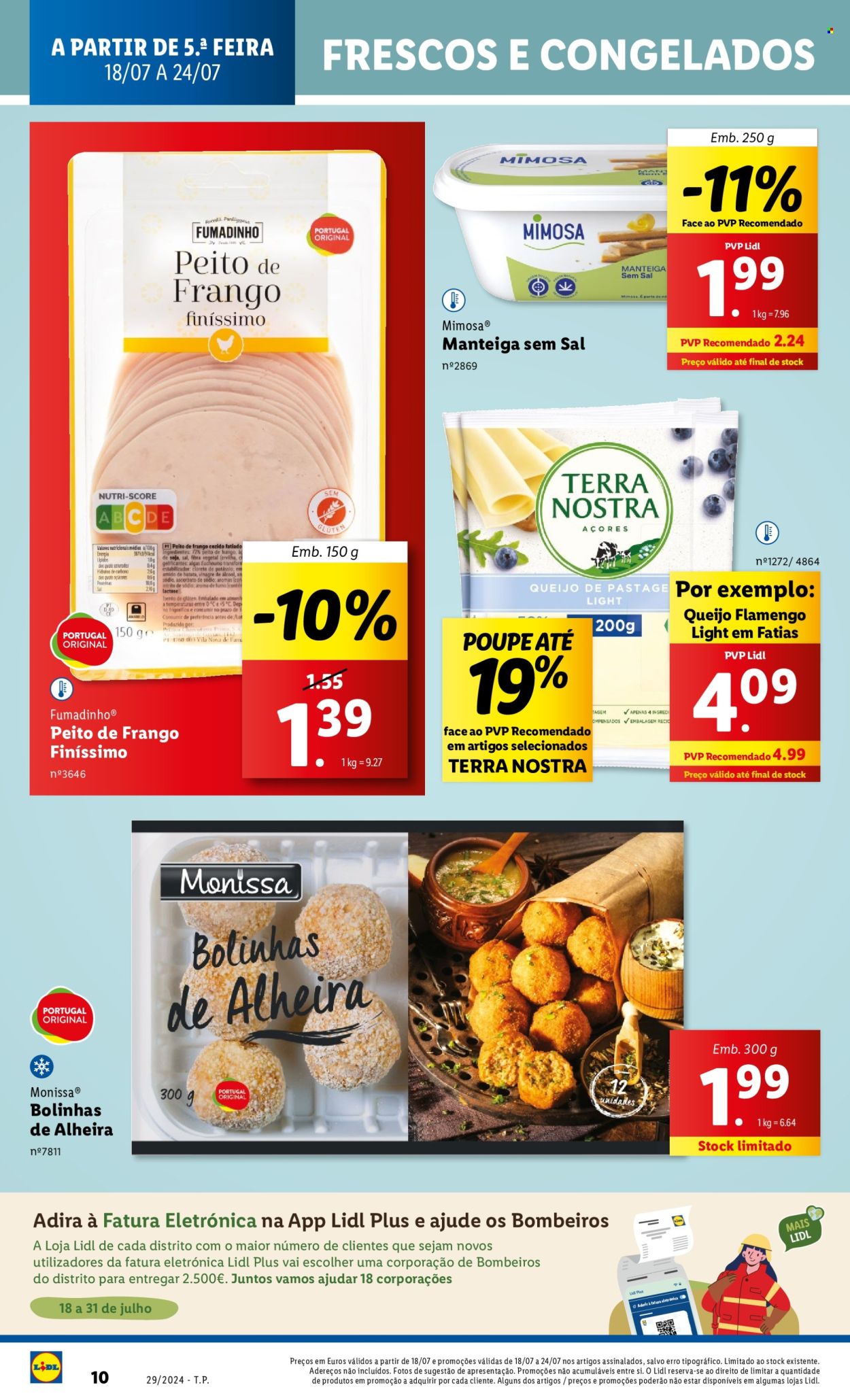 Folheto Lidl - 18.7.2024 - 24.7.2024. Página 10