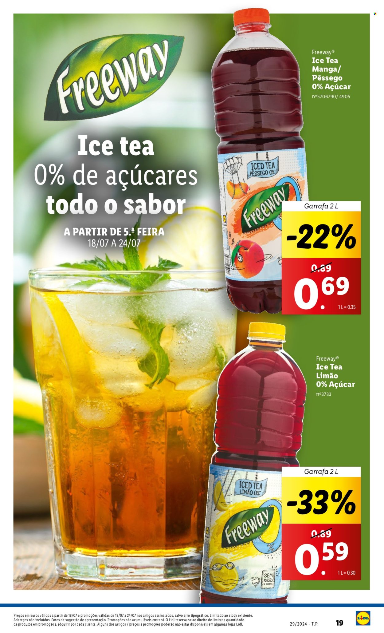 Folheto Lidl - 18.7.2024 - 24.7.2024. Página 19
