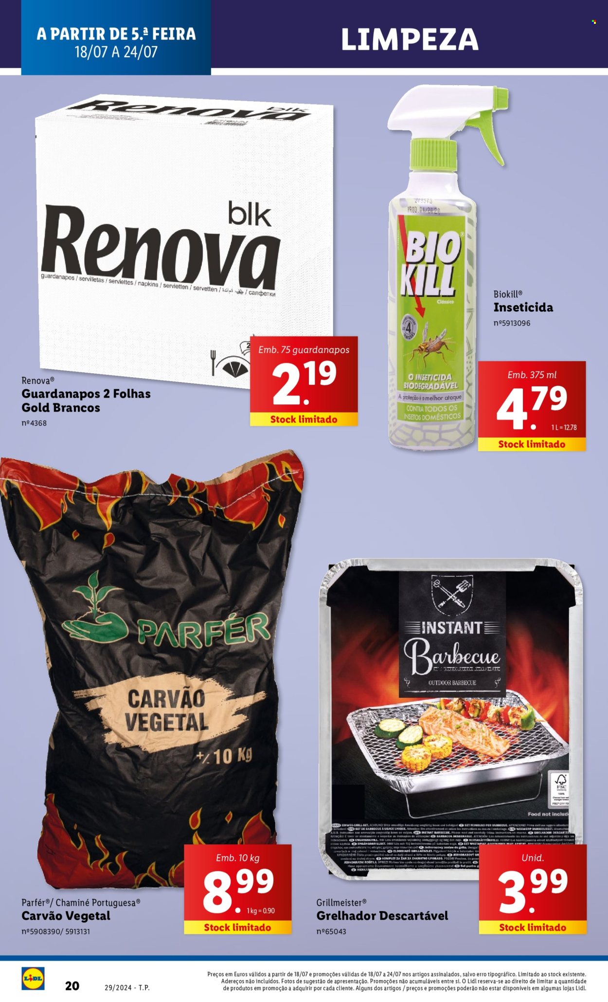 Folheto Lidl - 18.7.2024 - 24.7.2024. Página 20