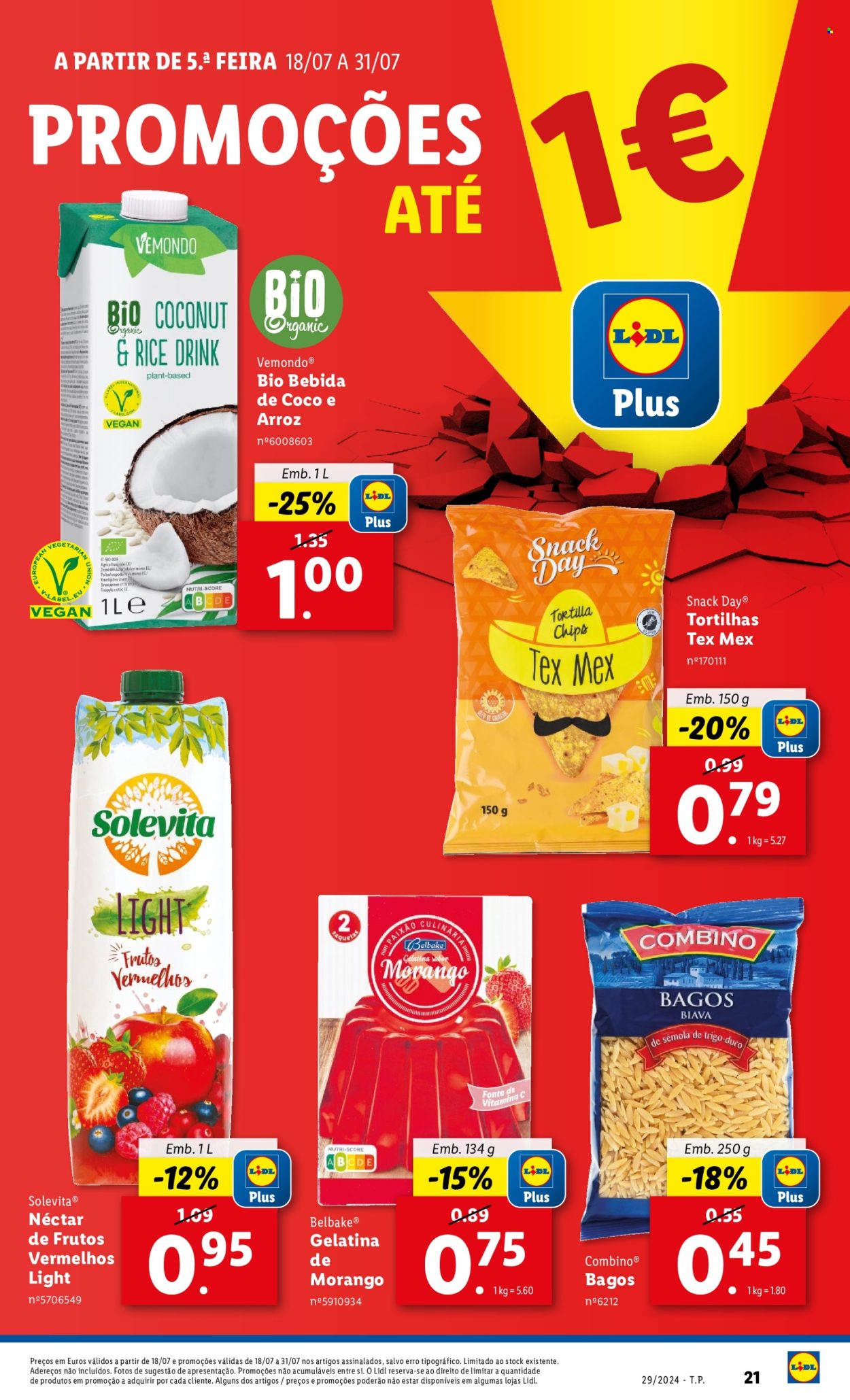 Folheto Lidl - 18.7.2024 - 24.7.2024. Página 21