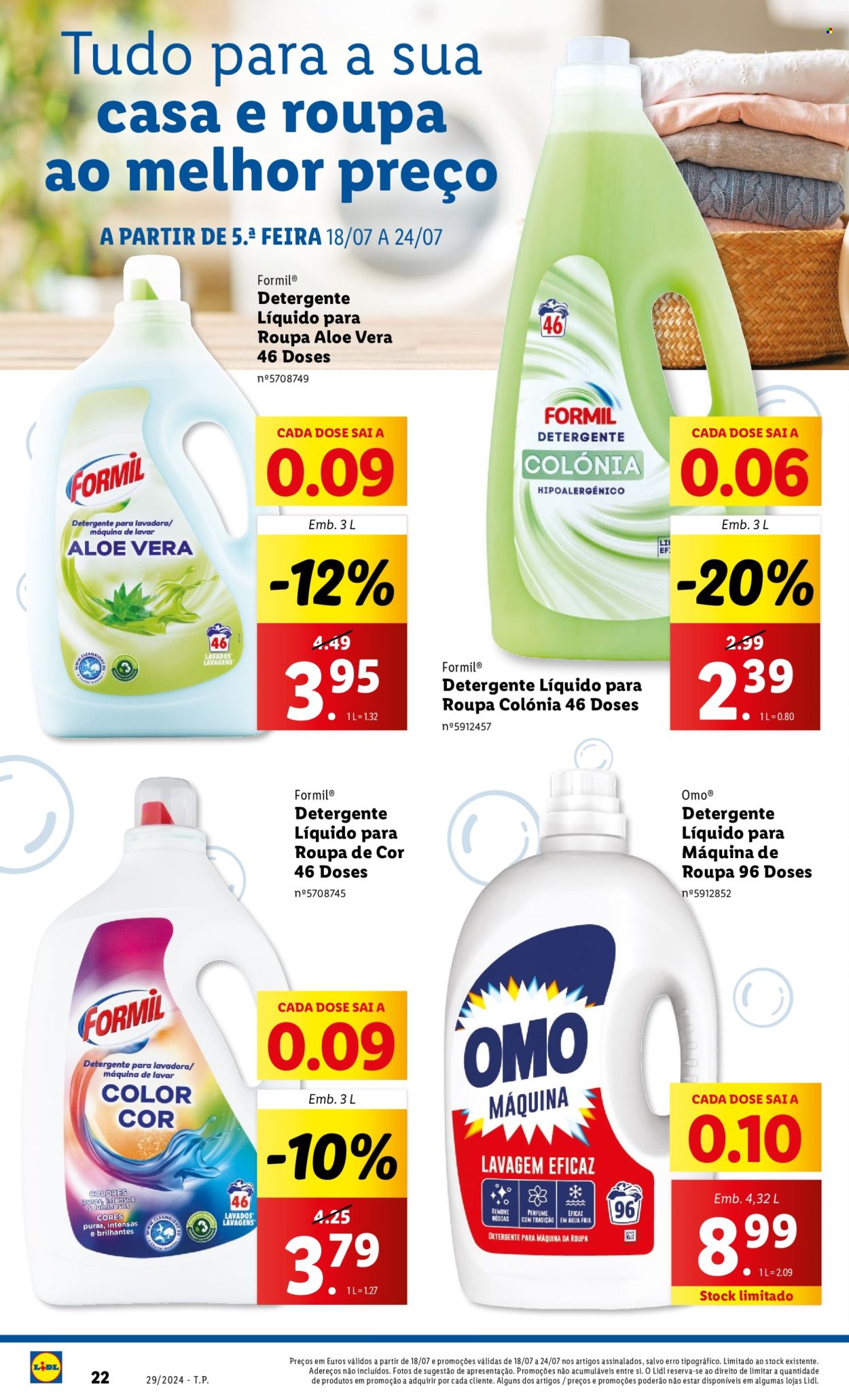 Folheto Lidl - 18.7.2024 - 24.7.2024. Página 22
