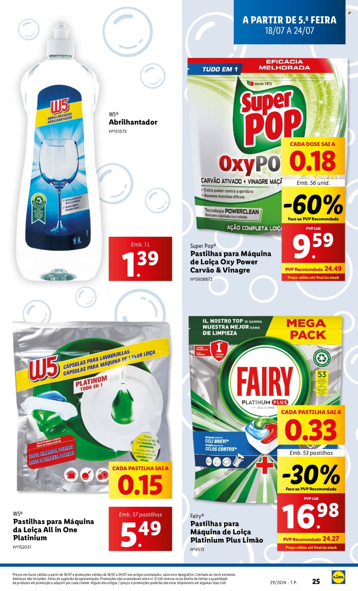 Folheto Lidl - 18.7.2024 - 24.7.2024. Página 25