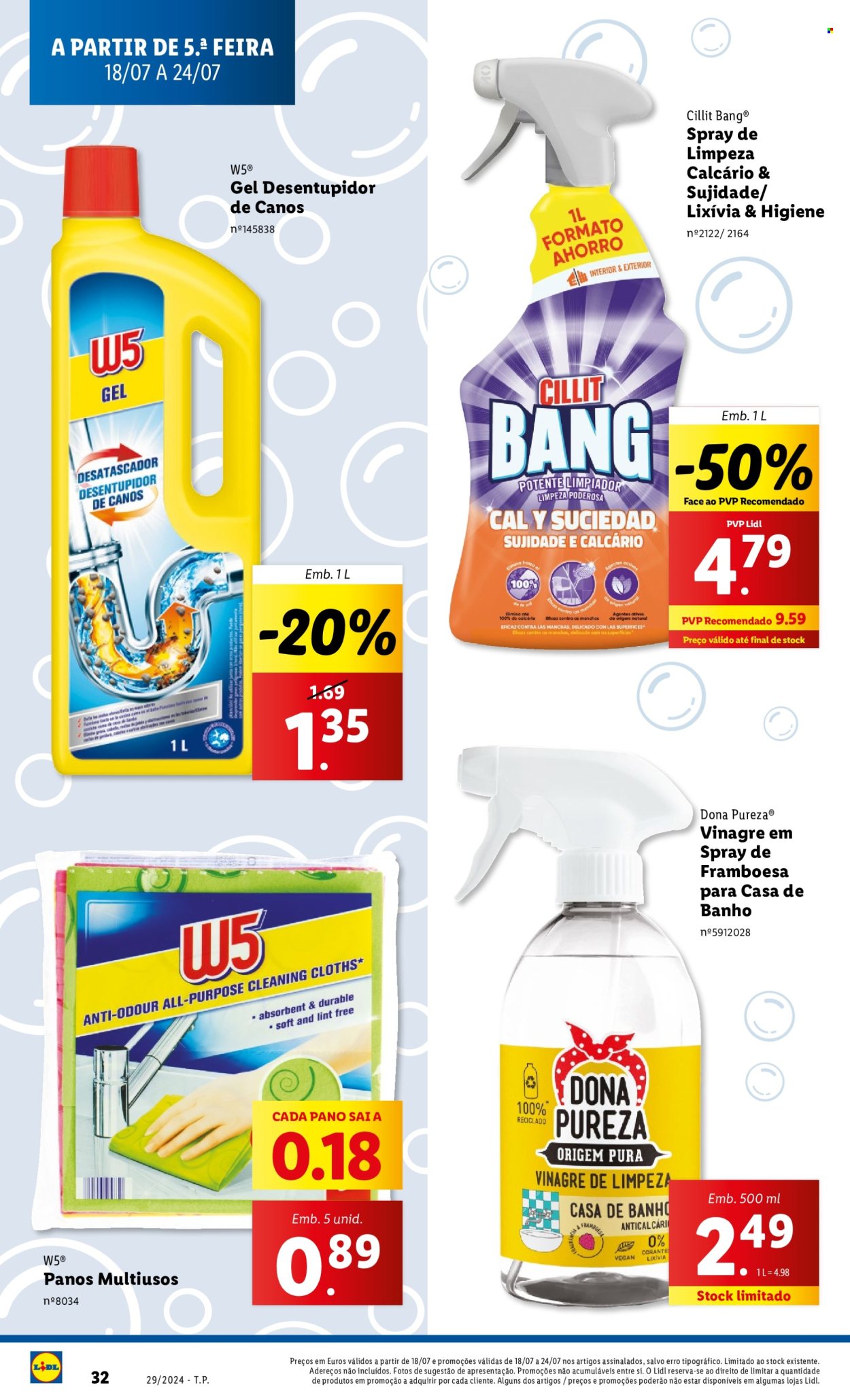 Folheto Lidl - 18.7.2024 - 24.7.2024. Página 32