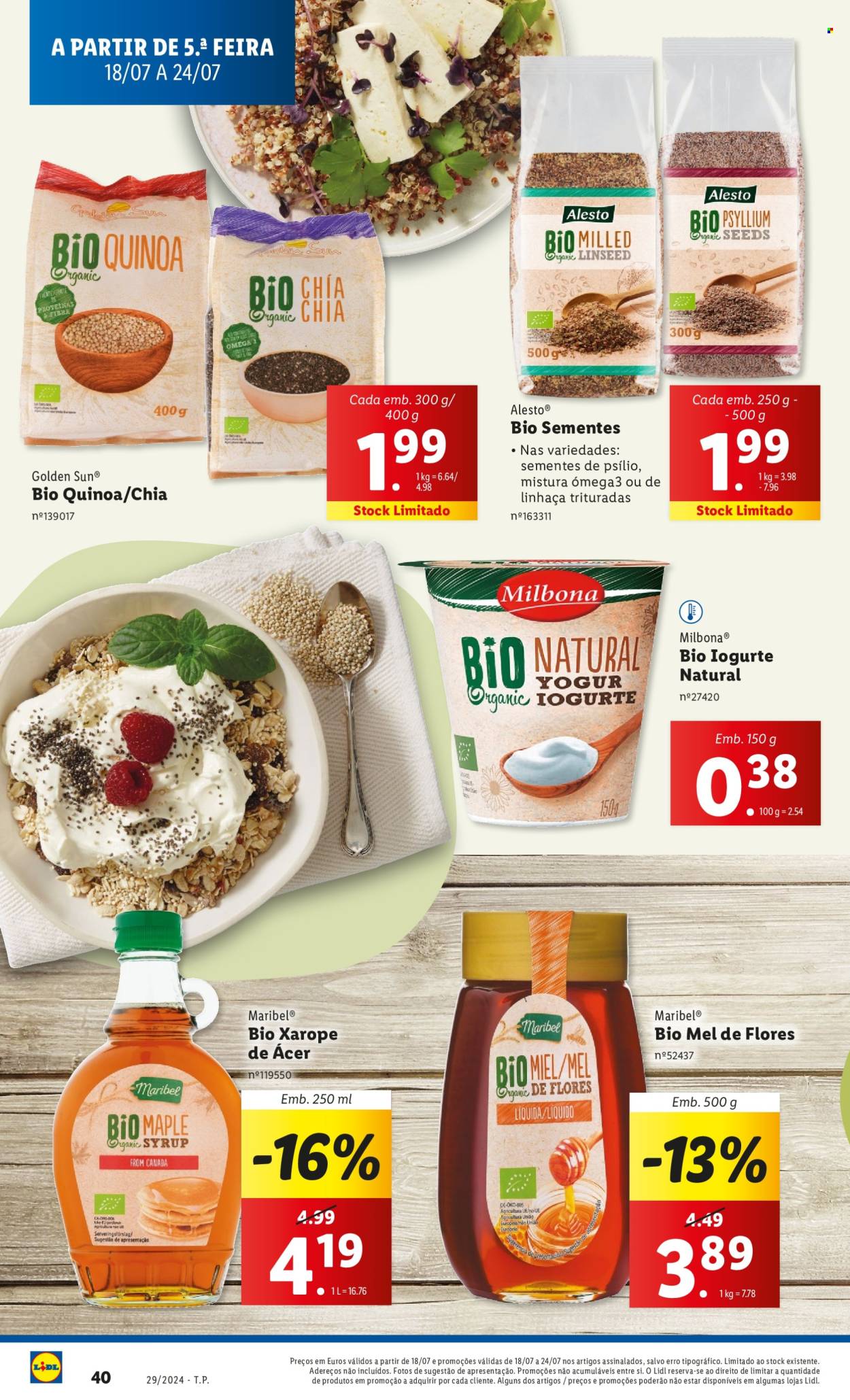 Folheto Lidl - 18.7.2024 - 24.7.2024. Página 40