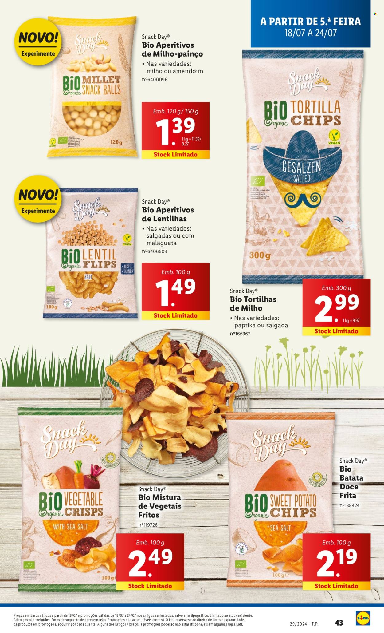 Folheto Lidl - 18.7.2024 - 24.7.2024. Página 43