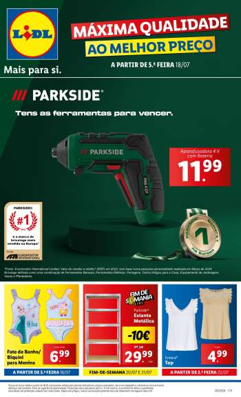 Folheto Lidl - 18.7.2024 - 24.7.2024.