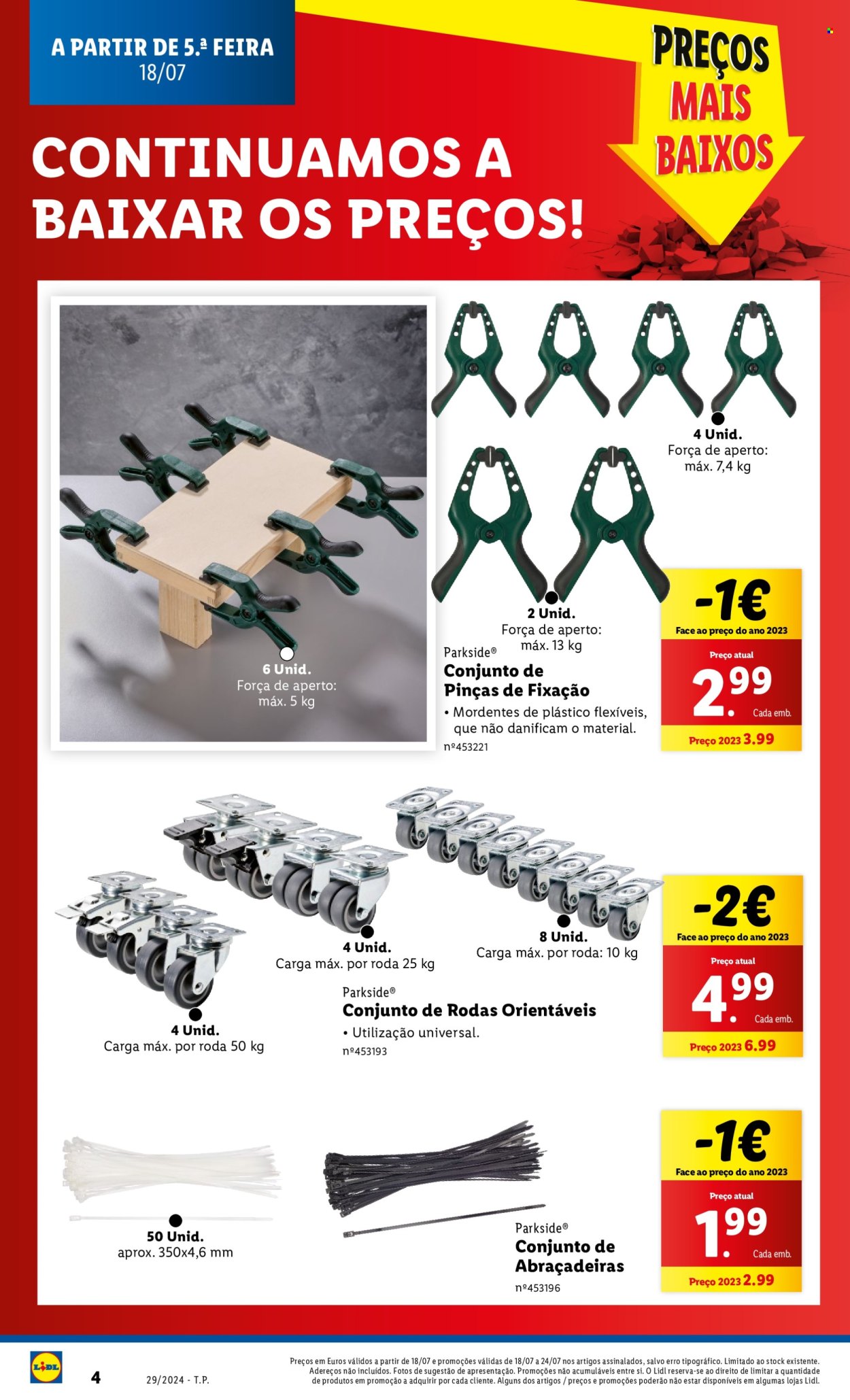 Folheto Lidl - 18.7.2024 - 24.7.2024. Página 4