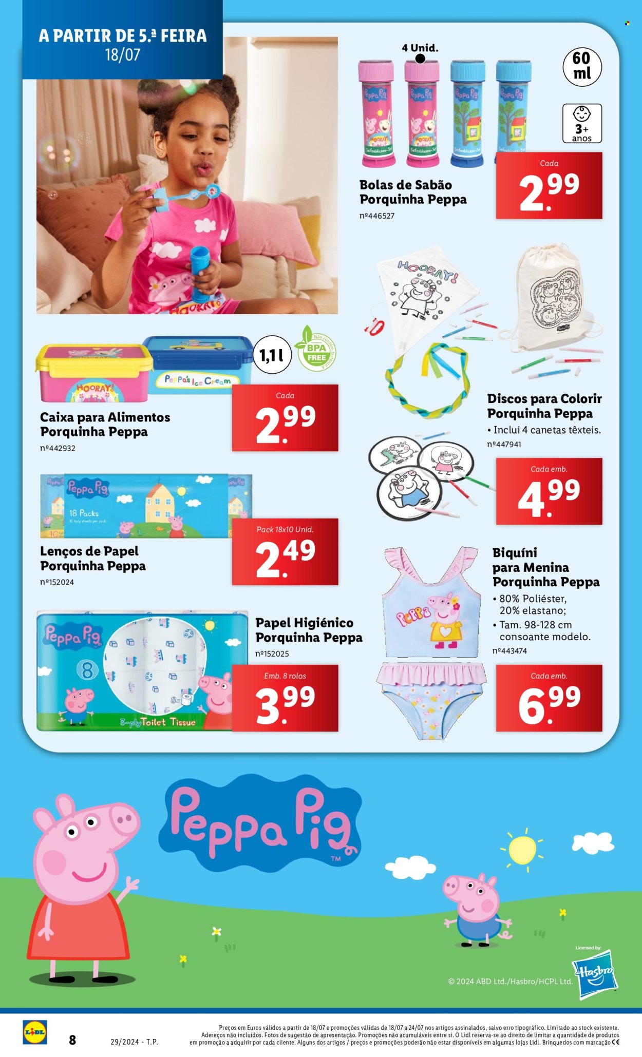 Folheto Lidl - 18.7.2024 - 24.7.2024. Página 8
