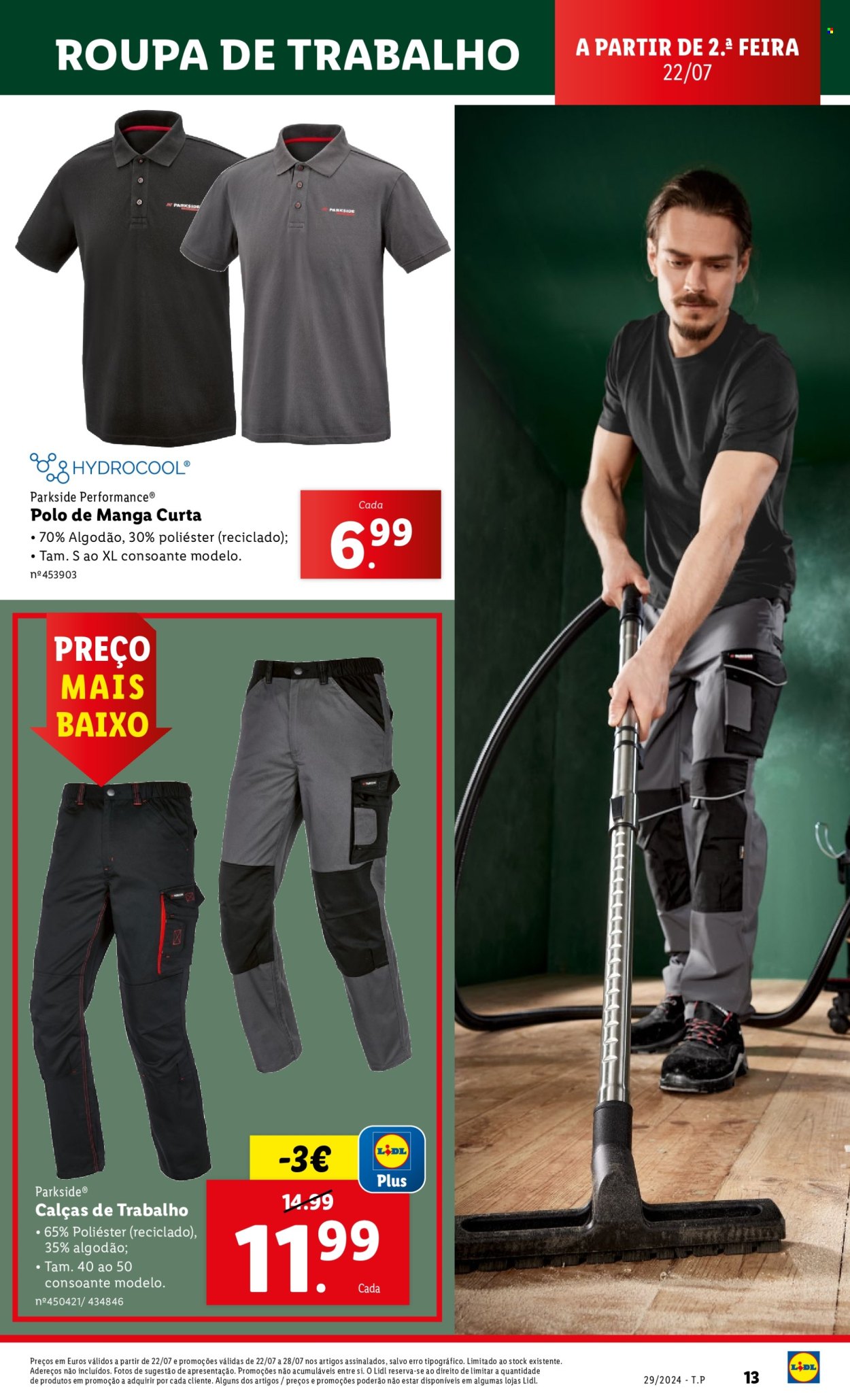 Folheto Lidl - 18.7.2024 - 24.7.2024. Página 13