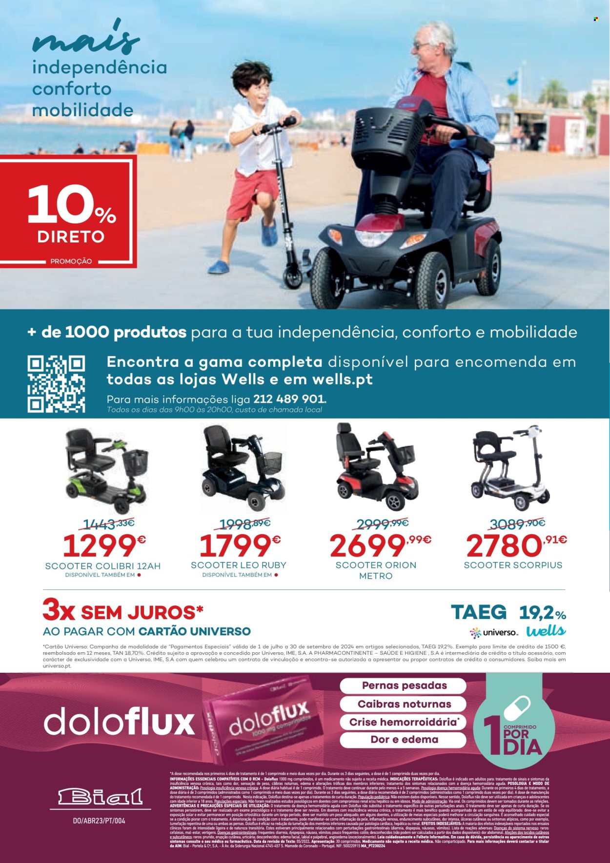 Folheto Well's - 16.7.2024 - 19.8.2024. Página 26