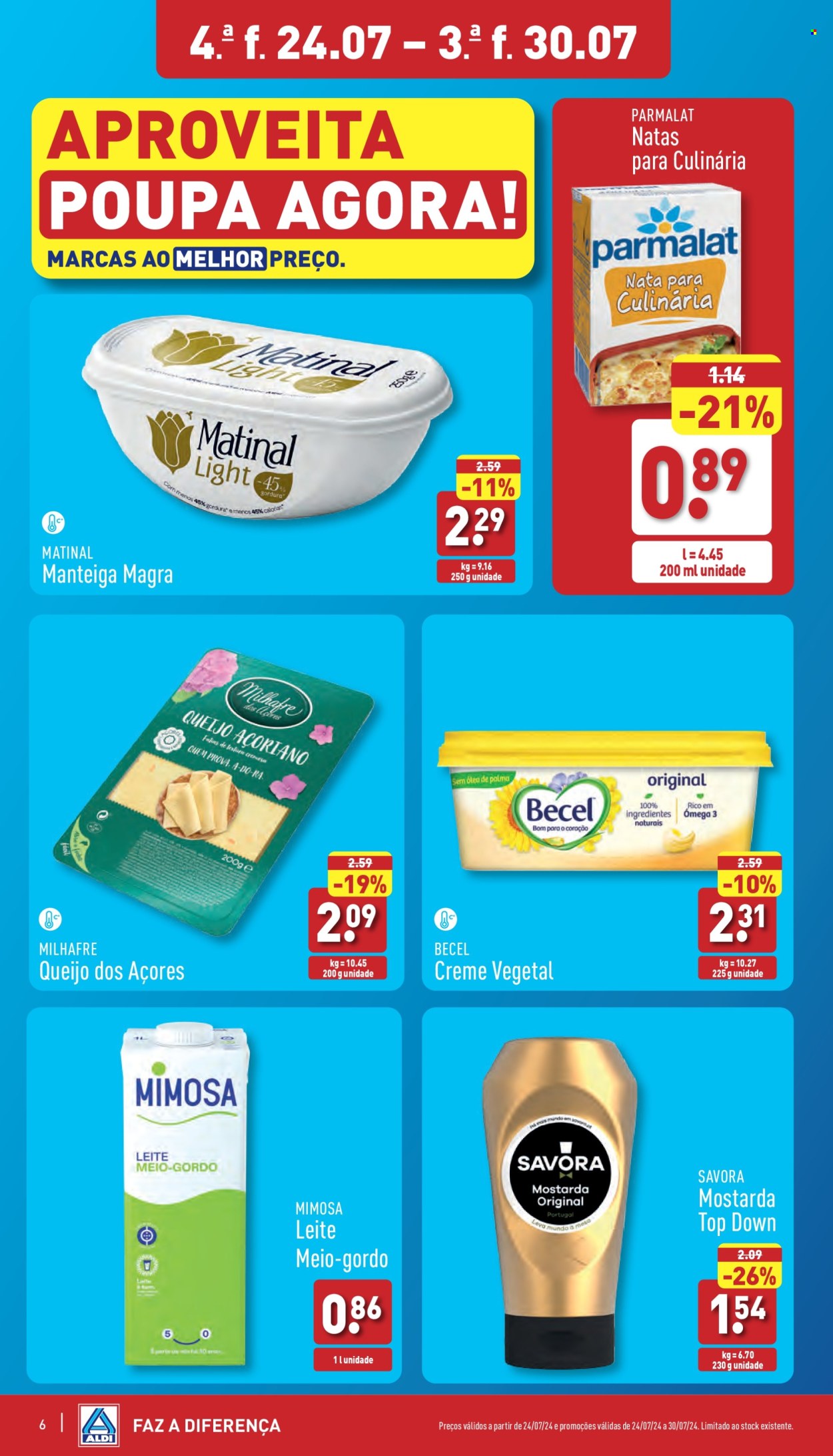 Folheto Aldi - 24.7.2024 - 30.7.2024. Página 6