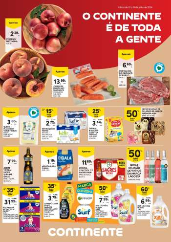 Folheto Continente Modelo - 18.7.2024 - 31.7.2024.